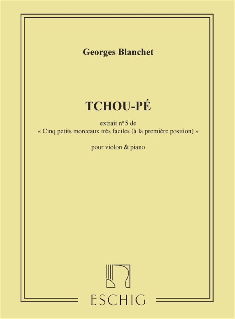 Tchou-Pe Violon-Piano